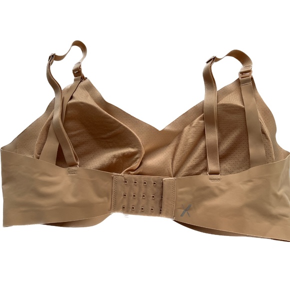 KNIX Maternity Seamless Nursing Leakproof Padded Wireless Bra Size 7+ Nude Beige - Picture 6 of 6